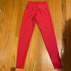 Booty By Brabants Mermaid Leggings- Red